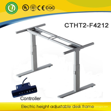 mesa de escritório Sit-Stand com altura elétrica ajustável e mesa de diretor executivo com levantamento Lihula e mesa de escritório com levantamento de luxo Antsla